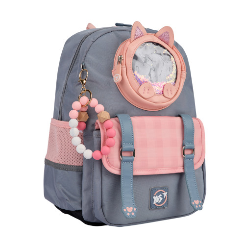 Рюкзак шкільний напівкаркасний YES Glamour kitty S-104