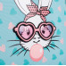 Ортопедический школьный рюкзак (каркасный) YES Lovely Bunny H-100