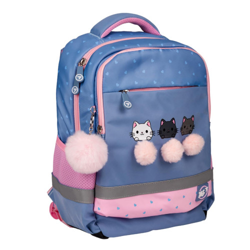 Рюкзак шкільний YES Fluffy Cats S-52