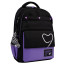 Рюкзак шкільний YES Purple Harts TS-48
