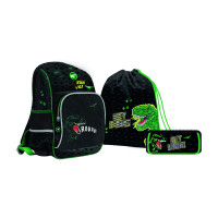 Школьный набор рюкзак, пенал и сумка для обуви S-60_Collection Hey dude!