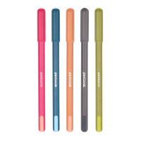 Набор шариковых ручек (стенд) LINC Pentonic Colours 0,7 мм ,100 шт синие
