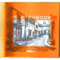 Скетчбук 20x20 см, 40 листов, бумага 100 г/м² (6971901346723)