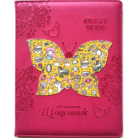 Щоденник шкільний 168x213 мм, 48 аркушів, українська мова, тверда обкладинка зі штучної шкіри (6923749740942) Щоденник шкільний 168x213 мм, 48 аркушів, українська мова, тверда обкладинка зі штучної шкіри (6923749740942)