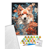 Картина по номерам Друг человека 40х50 см, 11689-AC Картина по номерам Друг человека 40х50 см, 11689-AC