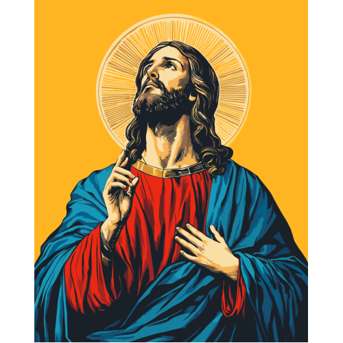Картина по номерам Спаситель 40х50 см, 16141-AC by ©arttem_illustration Картина по номерам Спаситель 40х50 см, 16141-AC by ©arttem_illustration