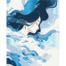 Картина за номерами Стихія повітря з металізованими фарбами 40х50 см, 10189-AC Картина за номерами Стихія повітря з металізованими фарбами 40х50 см, 10189-AC