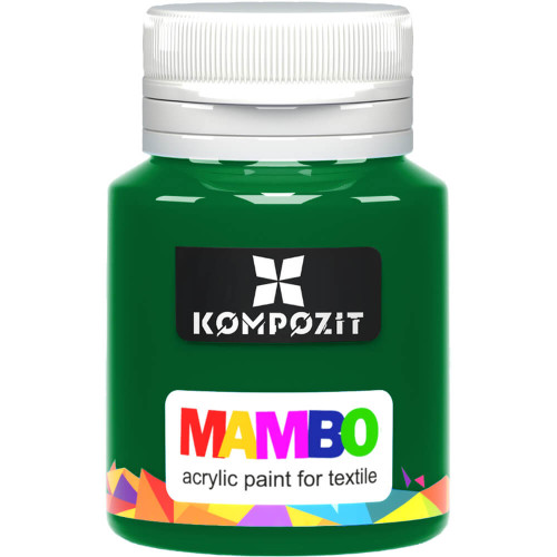 Акриловая краска для ткани 12 Green Special, Art Kompozit 20 мл