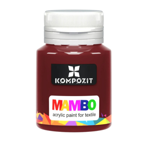Акриловая краска для ткани 22 Umber Burnt, Art Kompozit 20 мл
