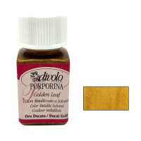 Фарба з ефектом рідкого металу Золото античне GOLDEN LEAF Divolo, 50 мл