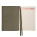 Діловий щоденник датований 2026 Leo Planner Velvet А5 368 стор. м’який темно-зелений