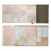 Діловий щоденник датований 2026 Leo Planner Velvet А5 368 стор. м’який темно-зелений