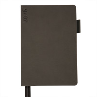 Діловий щоденник датований 2026 Leo Planner Binario А5 368 стор. м’який сірий Діловий щоденник датований 2026 Leo Planner Binario А5 368 стор. м’який сірий