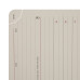 Деловой ежедневник датированный 2026 Leo Planner Binario А5 368 стр. мягкий красный