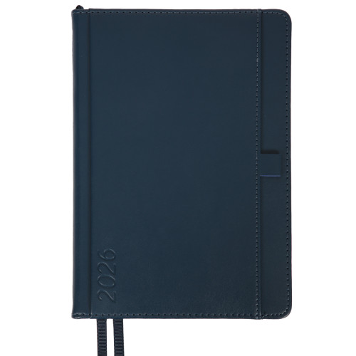 Діловий щоденник датований 2026 Leo Planner Legacy А5 368 стор. твердий синій