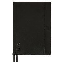 Деловой ежедневник датированный 2026 Leo Planner Legacy А5 368 стр. твердый черный