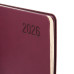 Деловой еженедельник датированный 2026 Leo Planner Story 10х17 см 128 стор мягкий винный