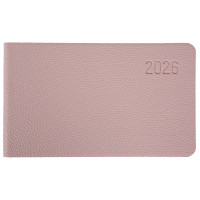 Деловой еженедельник датированный 2026 Leo Planner Monaco 10х17 см 128 стор мягкий лиловый