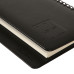 Діловий тижневик датований 2026 Leo Planner Persona 30,5х13,8 см 128 стор. твердий чорний