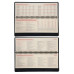 Діловий тижневик датований 2026 Leo Planner Persona 30,5х13,8 см 128 стор. твердий темний