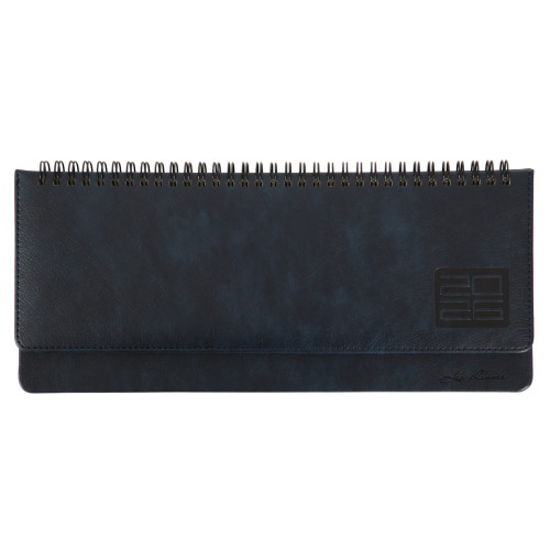 Діловий тижневик датований 2026 Leo Planner Persona 30,5х13,8 см 128 стор. твердий темний