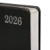Діловий щоденник датований 2026 Leo Planner City А5 368 стор. інтегральний чорний
