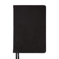 Деловой ежедневник датированный 2026 Leo Planner Persona А5 368 стр. твердый черный
