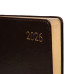 Деловой ежедневник датированный 2026 Leo Planner Aldento А5 368 стр. интегральный темно-ко