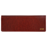 Деловой еженедельник датированный 2026 Leo Planner City 34,5 х 12,5см, 128 стр. твердый те