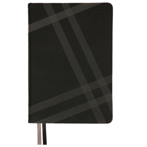 Діловий щоденник датований 2026 Leo Planner Nero А5 368 стор. твердий