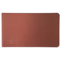 Діловий тижневик датований 2026 Leo Planner Choco 10х17 см 128 стор. м’який Діловий тижневик датований 2026 Leo Planner Choco 10х17 см 128 стор. м’який