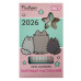 Календар Yes Pusheen настільний формовий на підставці на 2026 рік