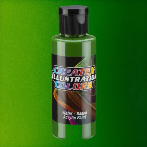 Фарба для аерографії Берлінський жаб’ячий сік 5012, Createx Illustration Colors Berlin-Airbrush Frog Juice, 60 мл