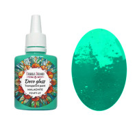 Фарба Деко Гласс для ефекту Прозорого Вітражного скла, Малахіт, 30 мл