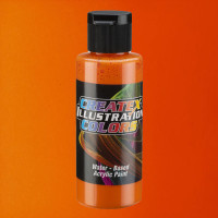 Фарба для аерографії Піррольовий помаранчевий 5642, Createx Illustration Colors Pyrrole Orange, 60 мл