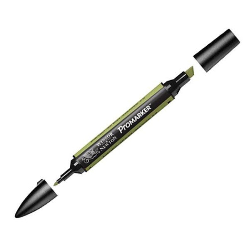 Двухсторонний спиртовой маркер G136 Болотно-зелёный, Promarker Winsor Newton