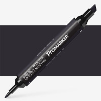 Двухсторонний спиртовой маркер XB Чёрный, Promarker Winsor Newton