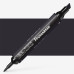 Двухсторонний спиртовой маркер XB Чёрный, Promarker Winsor Newton