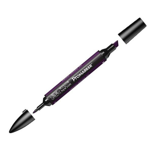 Двухсторонний спиртовой маркер V524 Баклажановый, Promarker Winsor Newton
