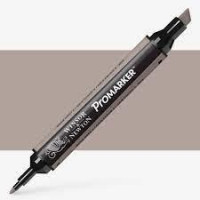 Двухсторонний спиртовой маркер WG3 Серый тёплый, Promarker Winsor Newton