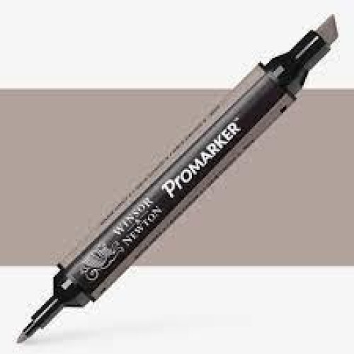 Двухсторонний спиртовой маркер WG3 Серый тёплый, Promarker Winsor Newton