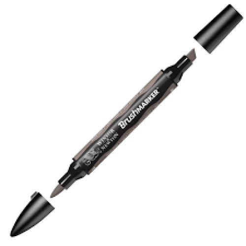 Двухсторонний спиртовой маркер WG4 Серый тёплый, Promarker Winsor Newton