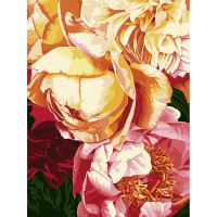 Картина за номерами SANTI Аромат півоній 40x50 см ©artalekhina