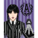 Картина по номерам с алмазной мозаикой SANTI Wednesday Gothic duo 40х50 см