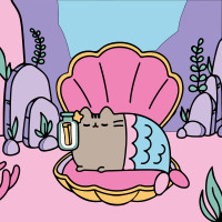 Картина по номерам SANTI Пушин Русалочка 25х25 см