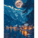 Картина по номерам с LED подсветкой SANTI Ночь в горах, 40x50см Картина по номерам с LED подсветкой SANTI Ночь в горах, 40x50см