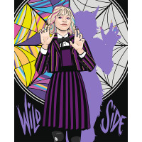 Картина за номерами ТМ SANTI Wednesday Enid Sinclair перевертень 40х50 см Картина за номерами ТМ SANTI Wednesday Enid Sinclair перевертень 40х50 см