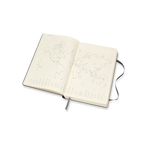 Щоденник Moleskine 2022 середній / Чорний DHB12DC3Y22 Щоденник Moleskine 2022 середній / Чорний DHB12DC3Y22