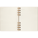 Щотижневик Moleskine 2023-2024 Spiral Академічний великий / Мигдальний (8056598856323)