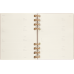 Щотижневик Moleskine 2023-2024 Spiral Академічний великий / Мигдальний (8056598856323)